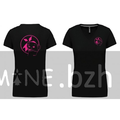 t-shirt-noir-femme-hermine-clin-doeil-rose
