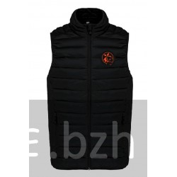 DOUDOUNE NOIRE LEGERE SANS MANCHES  FEMME